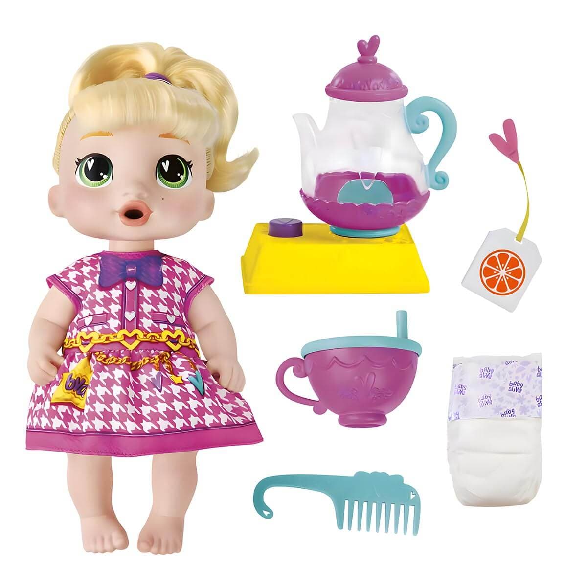 Baby Alive Bubbly Tea Party - Fokurdayan Çay Partisi Lala G0608