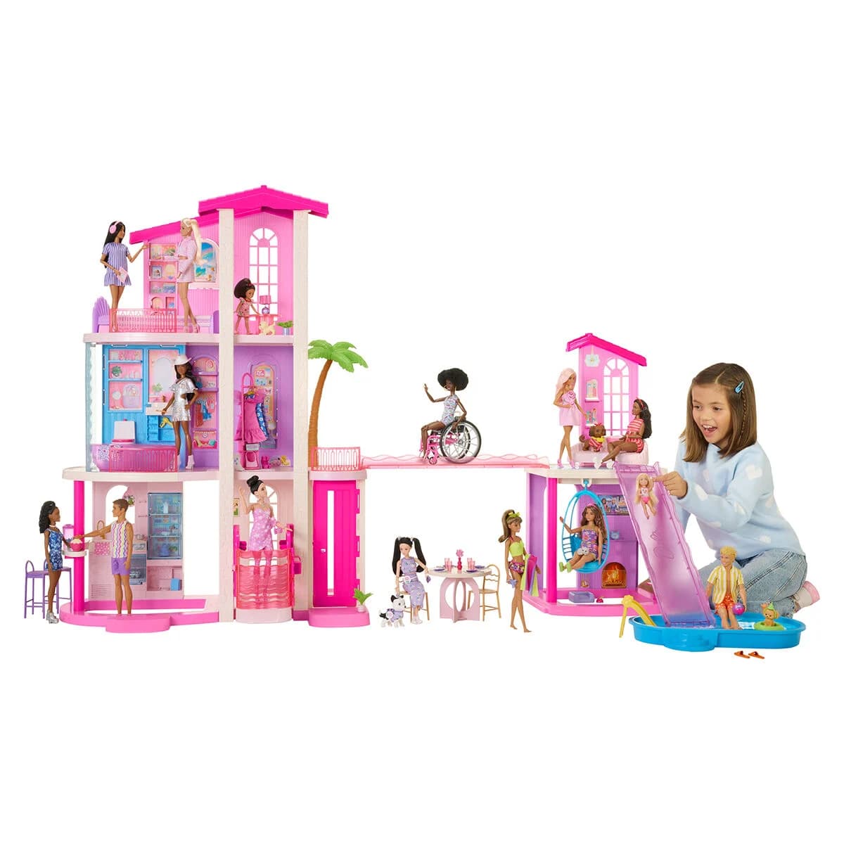 Barbie DreamHouse Yeni Rüya Evi Oyun Seti JKG84