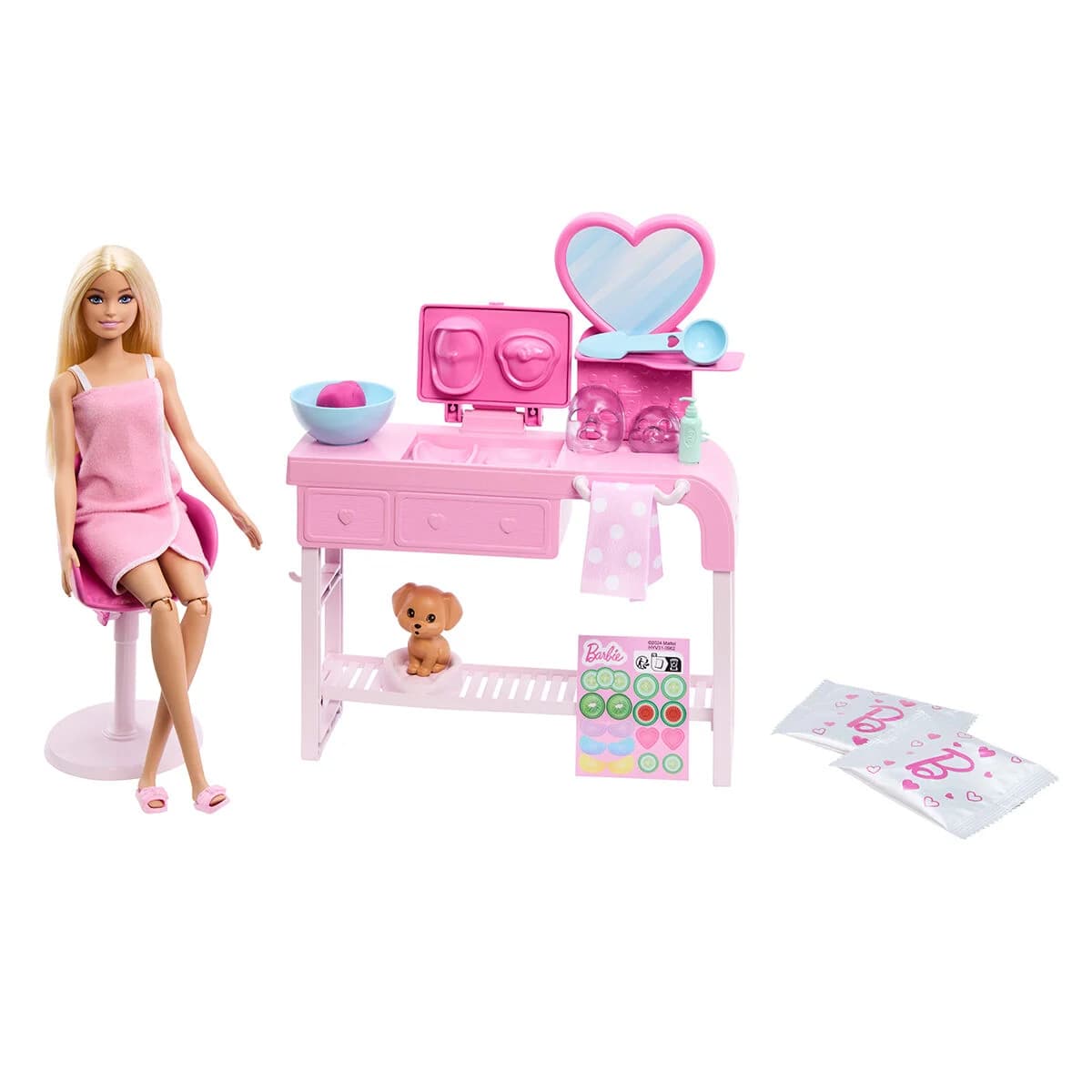 Barbie Güzellik Salonu ve Spa Oyun Seti HYV31