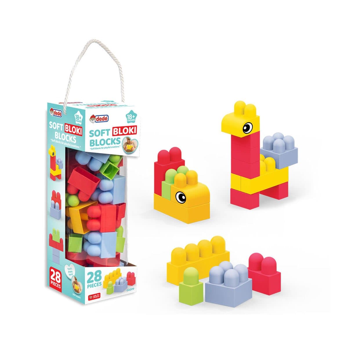 Dede Soft Blocks 28 Parça 04099