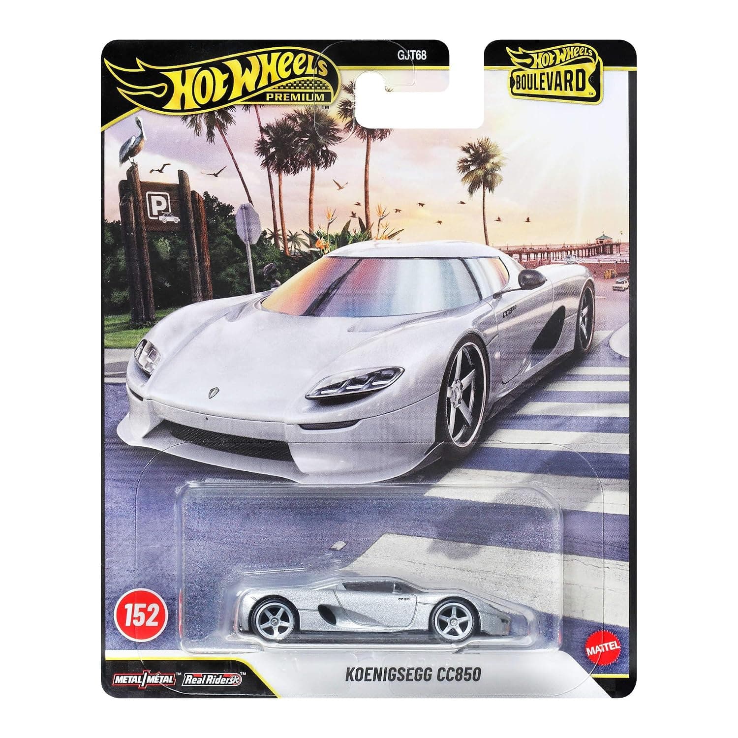 Hot Wheels Premium Boulevard Koleksiyonu GJT68 - Koenigsegg CC850 JHW21