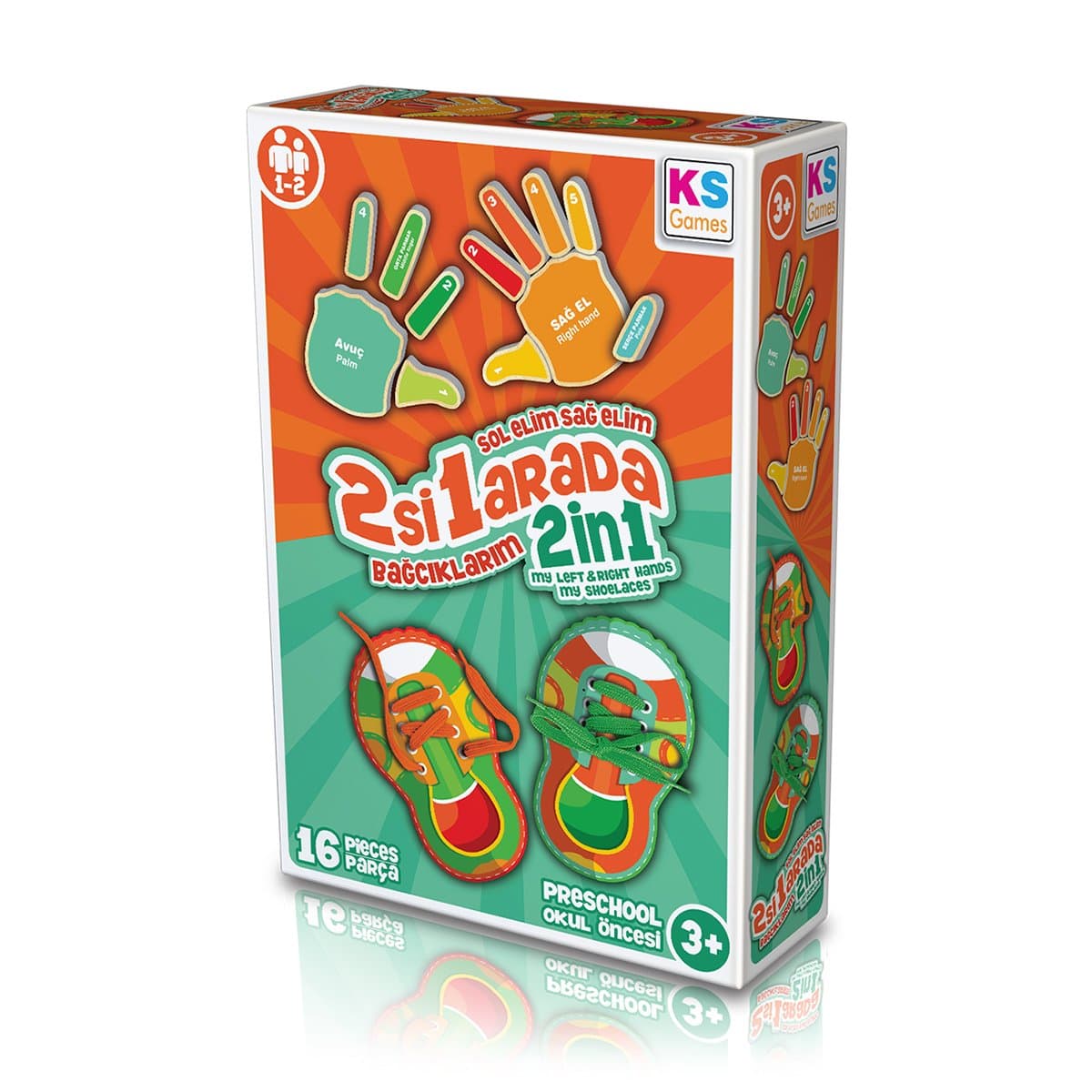 KS Games Bağcıklar ve Parmaklar Eğitici Oyun BE233
