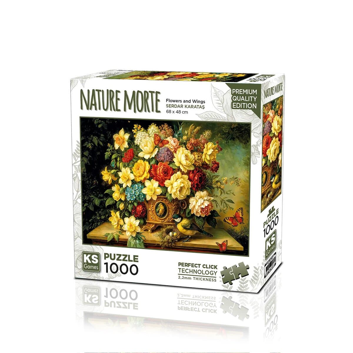 KS Games Flowers and Wings 1000 Parça Puzzle 20857