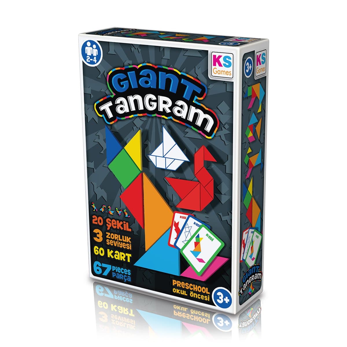 KS Games Giant Tangram Eğitici Oyun GT239