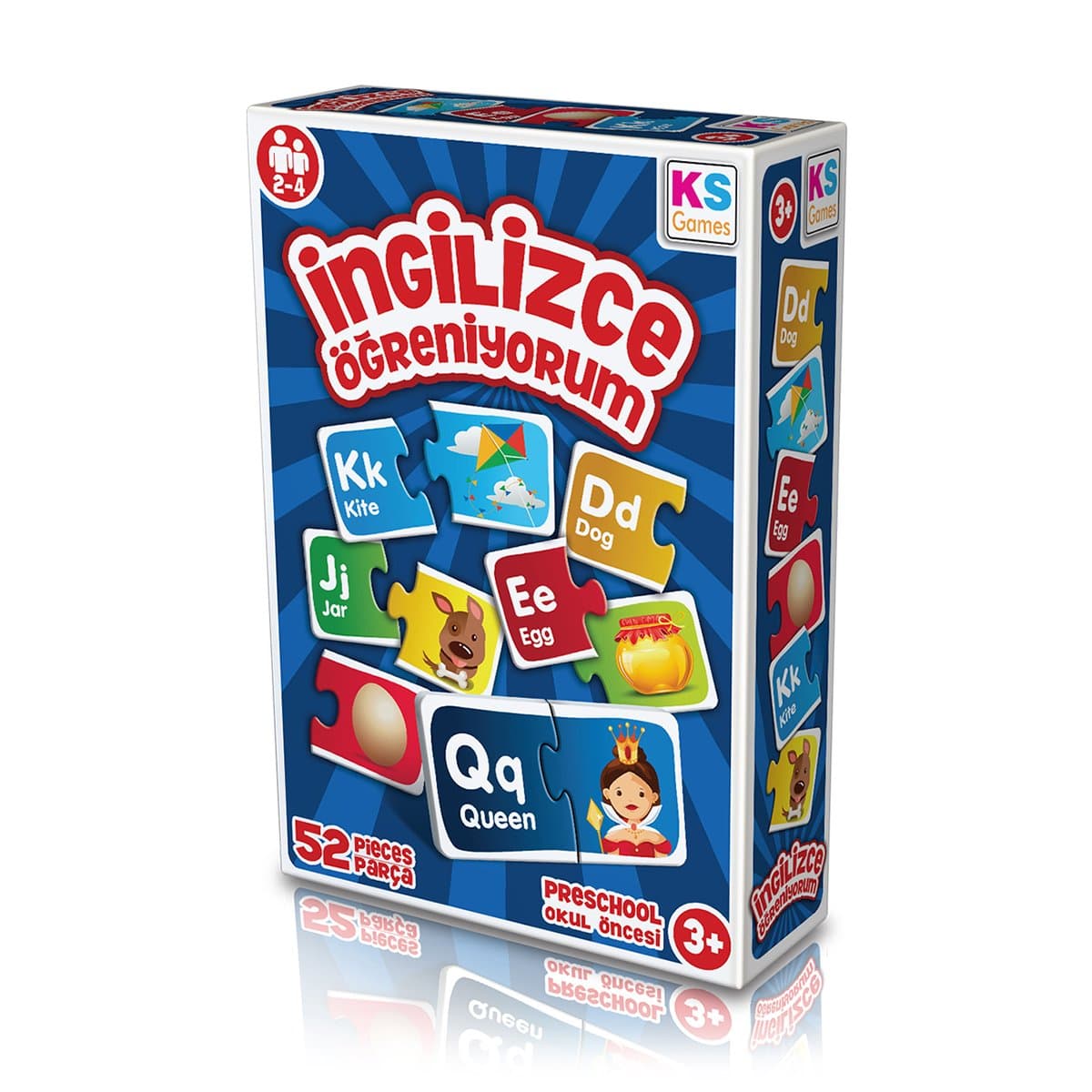 KS Games İngilizce Öğreniyorum Eğitici Eşleştirme Oyunu EG258