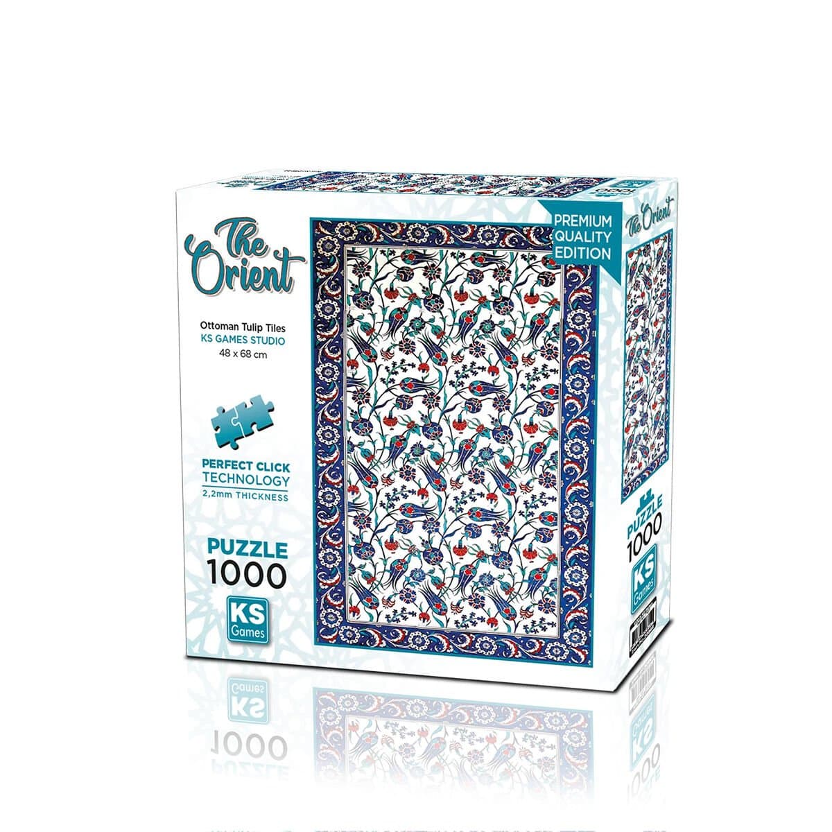 KS Games Ottoman Tulip Tiles 1000 Parça Puzzle 20844