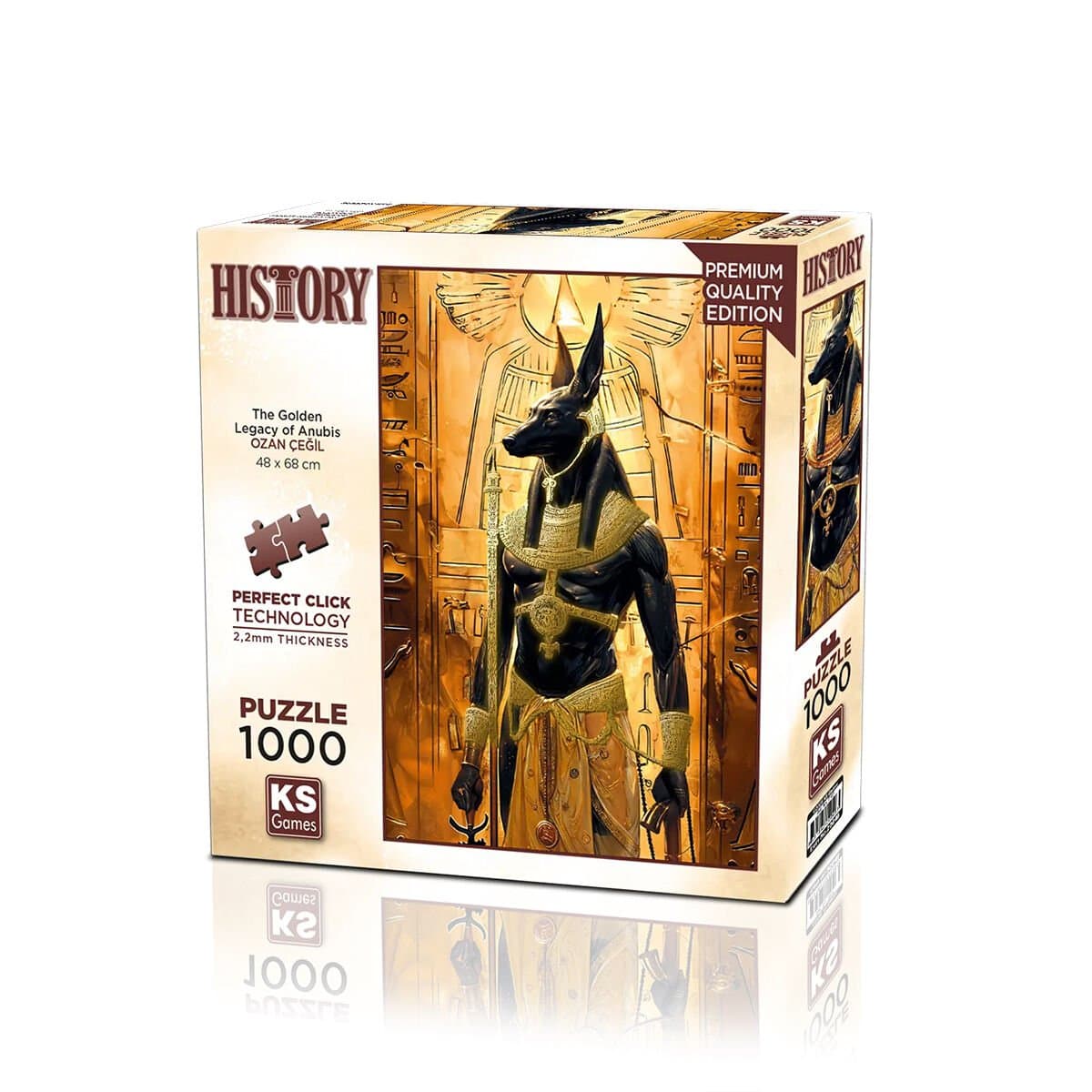 KS Games The Golden Legacy of Anubis 1000 Parça Puzzle 20848
