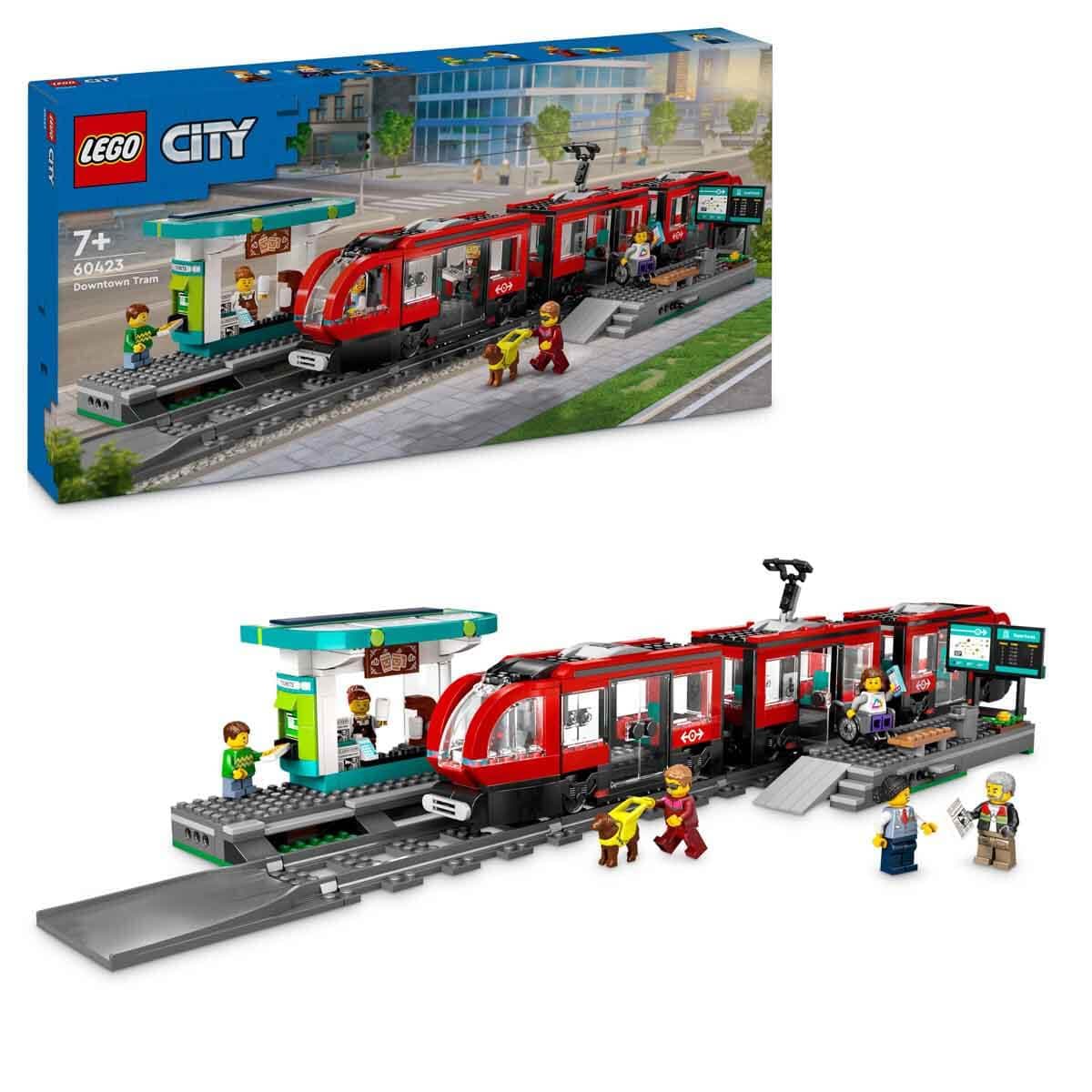 Lego City Şehir Merkezi Tramvay İstasyonu 60423