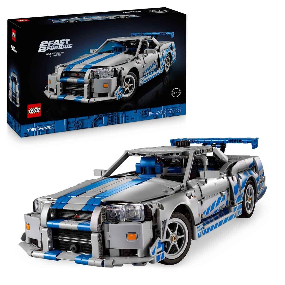 Lego Technic 2 Fast 2 Furious Nissan Skyline GT-R (R34) 42210