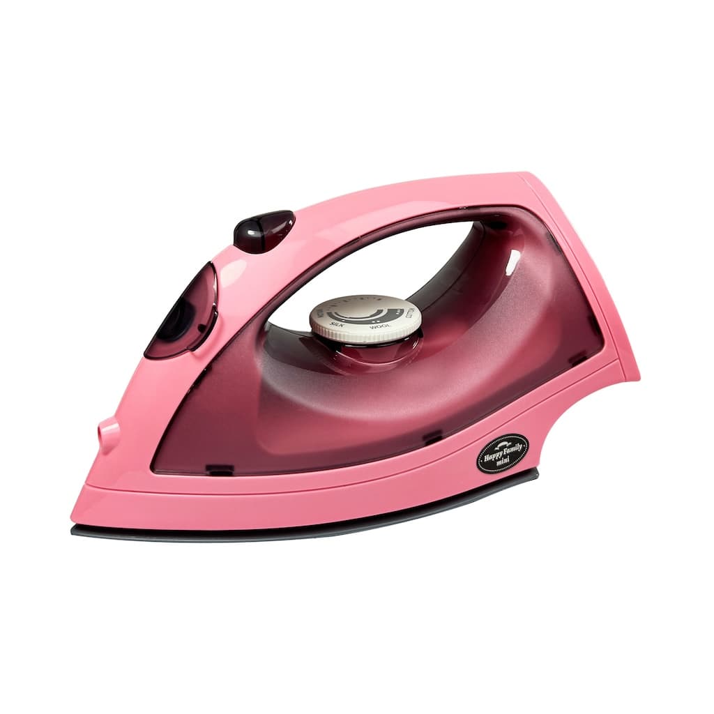 Işıklı Pilli Ütü - Pembe