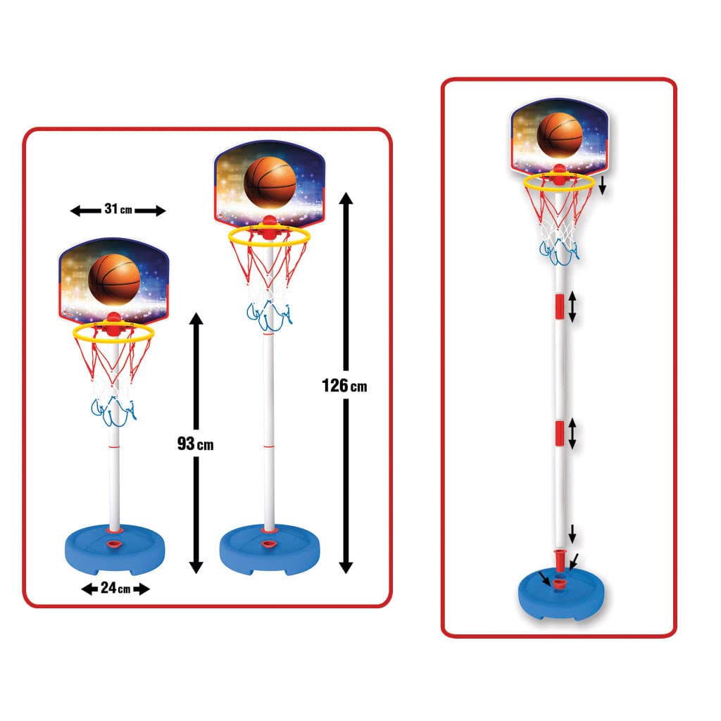 Küçük Ayakli Basketbol Seti