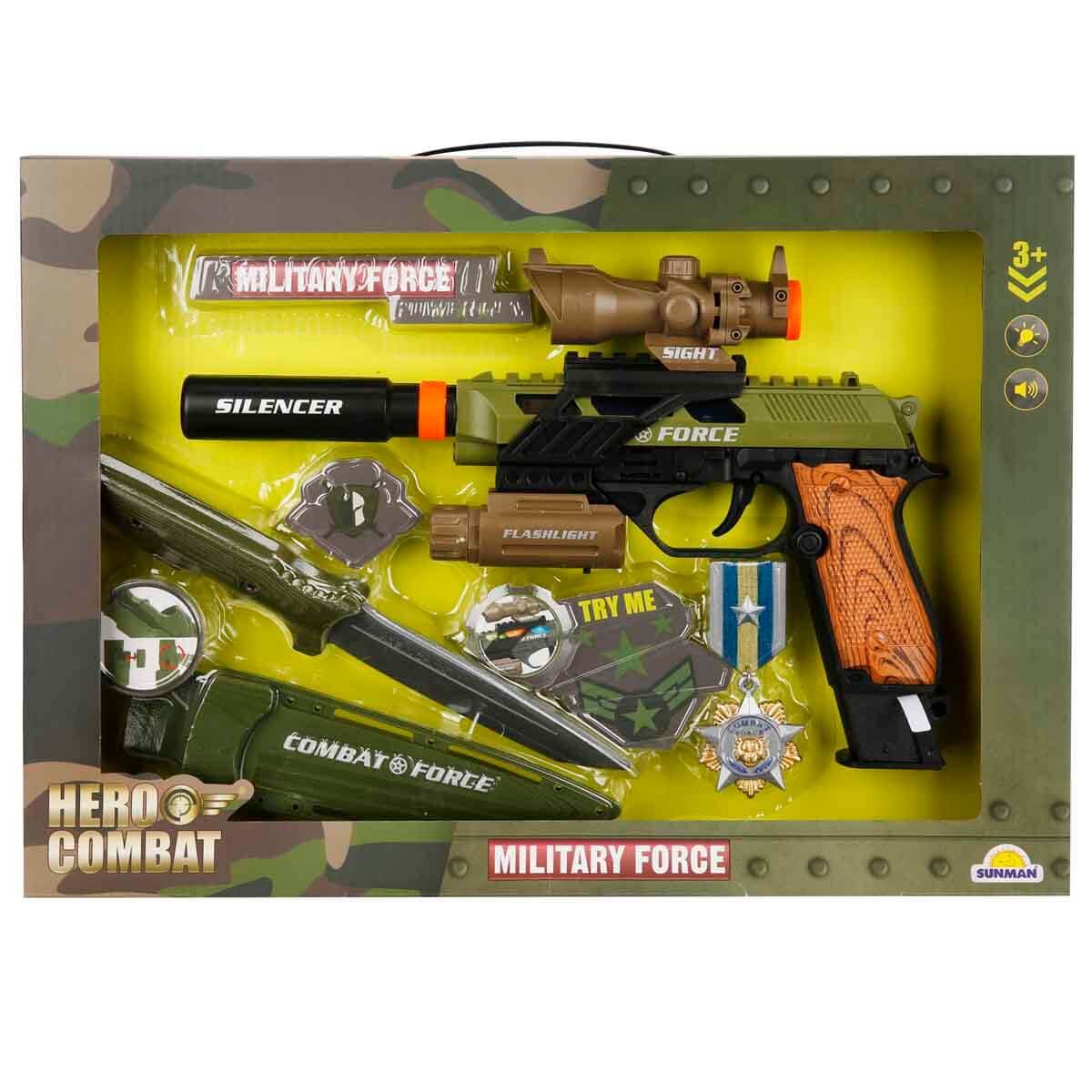 Hero Combat Susturculu Silah Seti