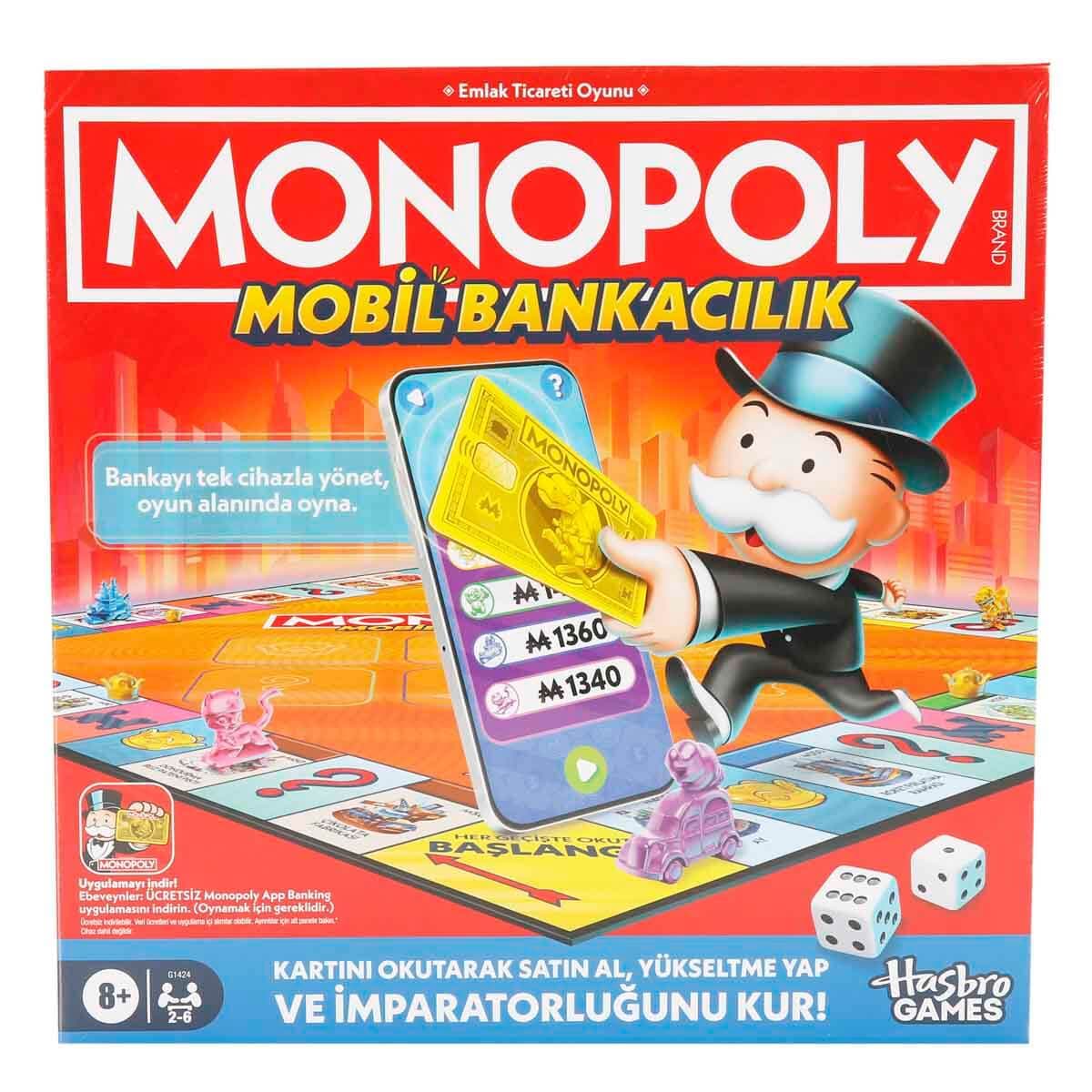 Monopoly Mobil Bankacılık Kutu Oyunu G1424