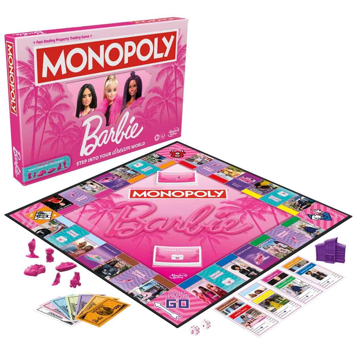 Hasbro Gaming Monopoly Barbie Edition Kutu Oyunu G0038