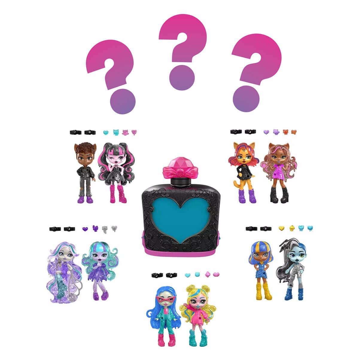 Monster High Sürpriz İksiler Havalı Arkadaşlar Serisi JCY18