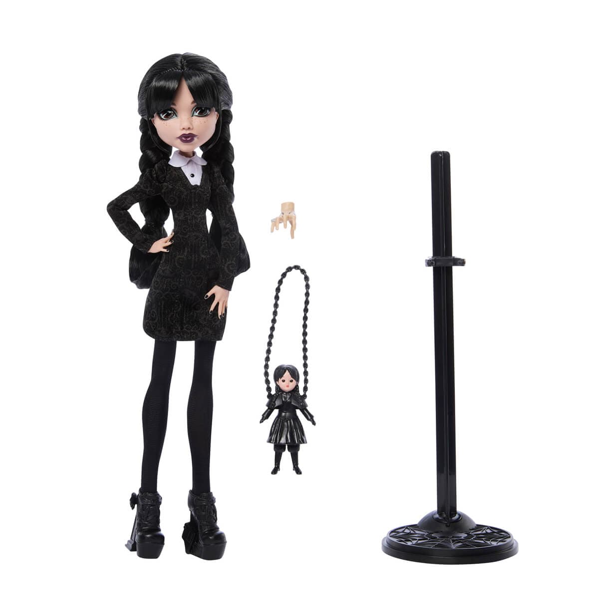 Monster High x Wednesday Koleksiyonluk Wednesday Addams Bebek JNJ91