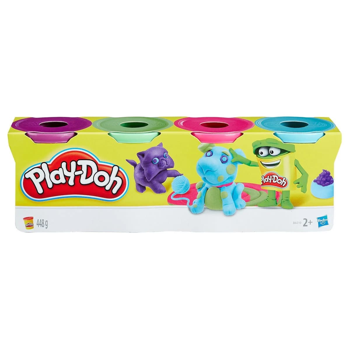 Play-Doh 4’lü Oyun Hamuru Seti 224 gr. - Mor, Mint, Pembe ve Mavi