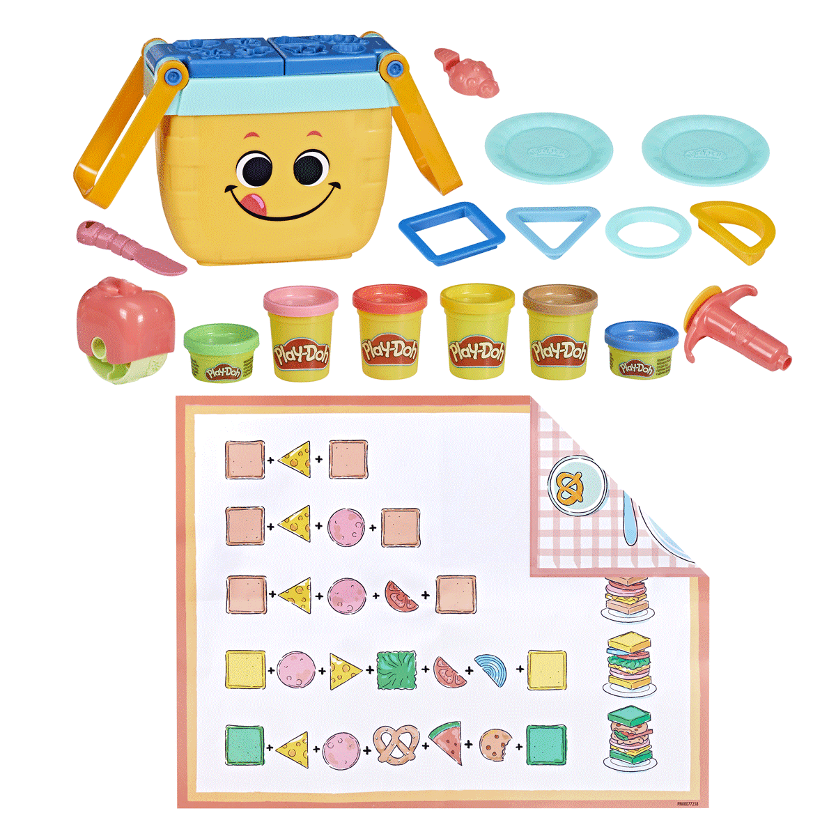 Play-Doh Piknik Şekilleri Başlangıç Seti F6916
