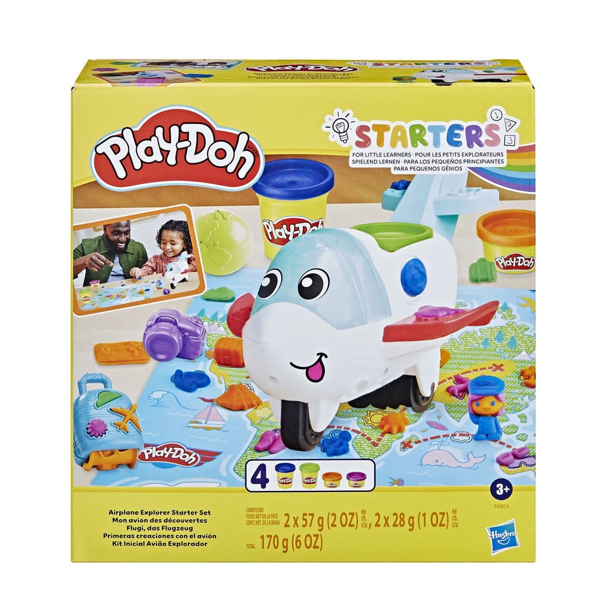 Play-Doh Starters Eğlenceli Uçak Oyun Seti F8804