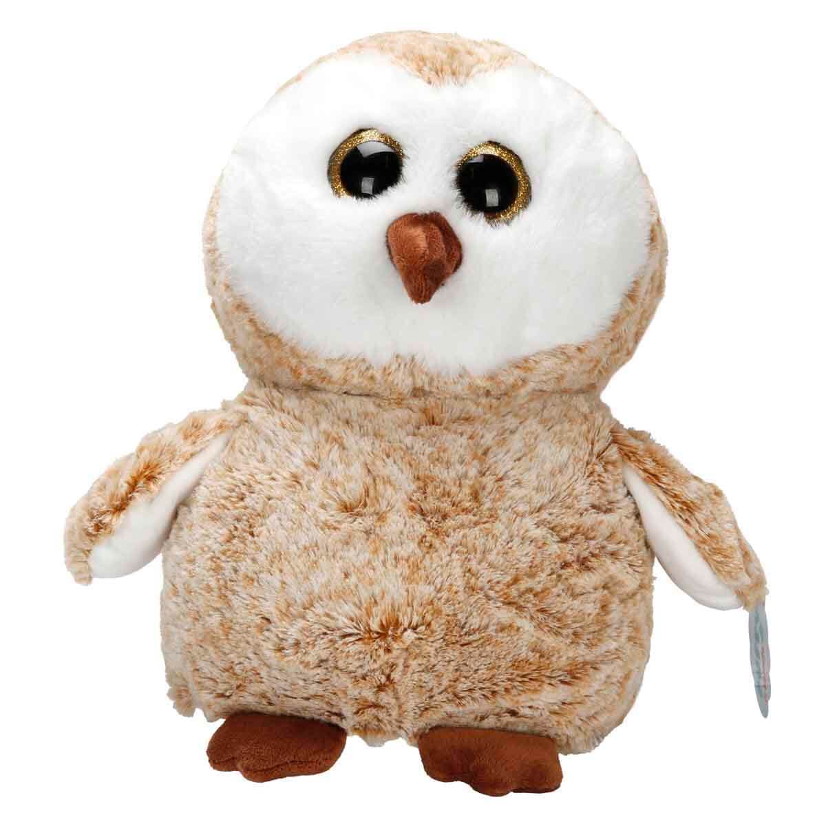 Puffy Friends Baykuş Peluş 30 cm - Bej