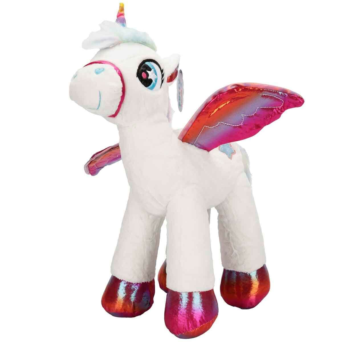 Puffy Friends Kanatlı Unicorn 42 cm Peluş Oyuncak
