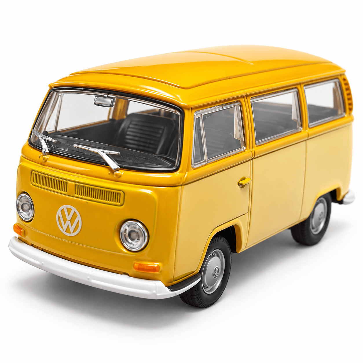 Welly 1:32 Volkswagen Bus T2 1972 Die-Cast Model Araç - Sarı