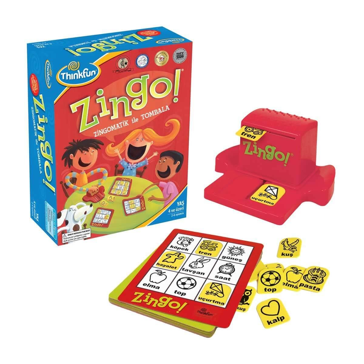 Ravensburger ThinkFun Zingo Zingomatik ile Tombala Oyunu Türkçe ROTT7700T