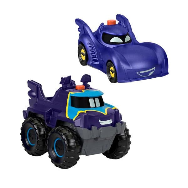 Fisher-Price Batwheels Işıklı Yarışçılar Bam ve Buff 2'li Araç Seti HML25
