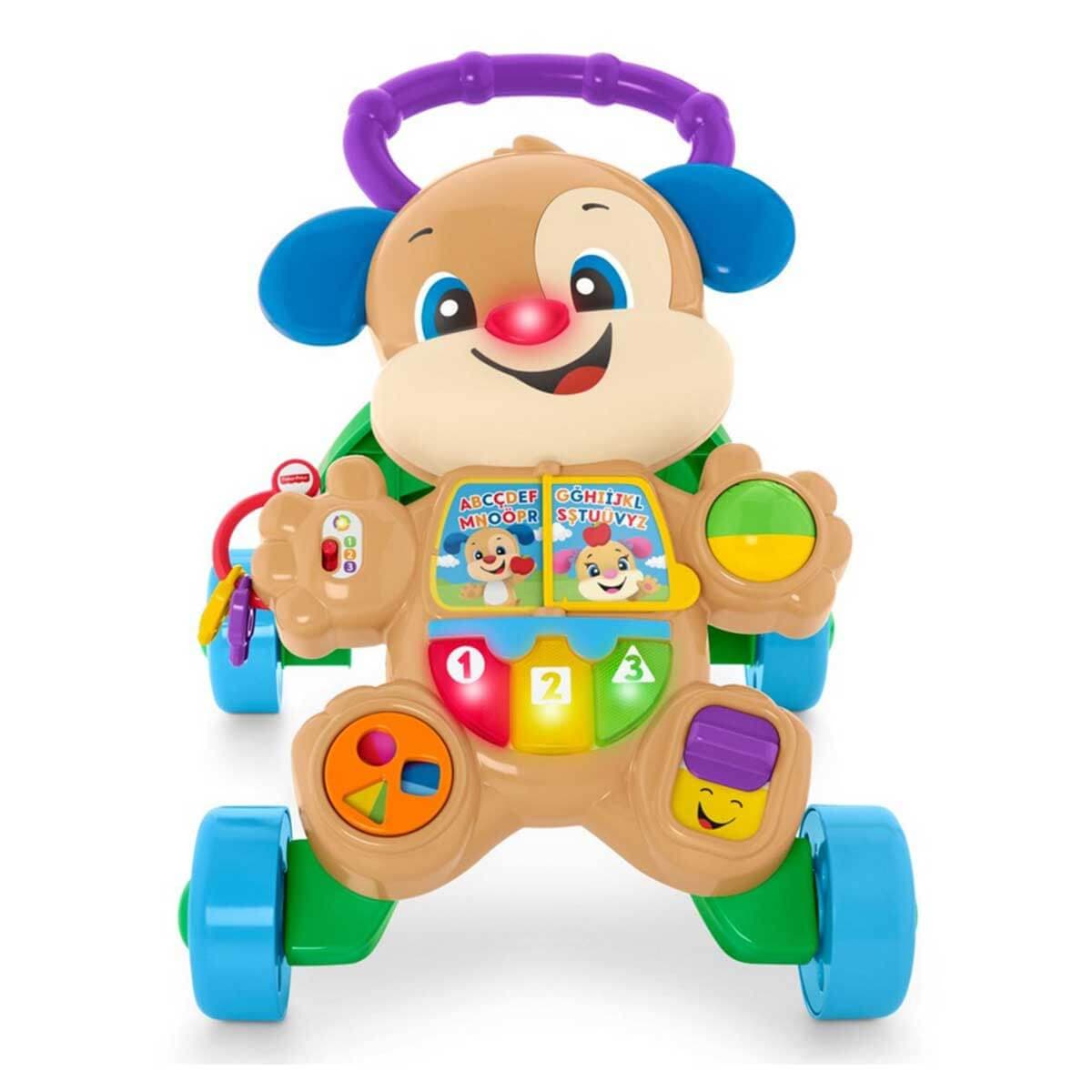 Fisher-Price Fisher Price Eğlen ve Öğren Türkçe ve İngilizce Eğitici Köpekçik Yürüteç FTG10
