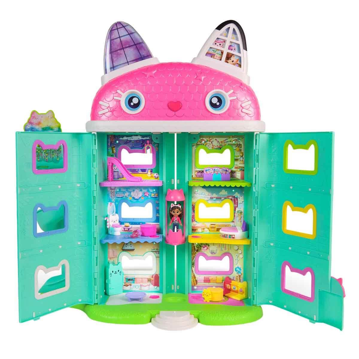 Gabby's Dollhouse Deluxe Sesli ve Işıklı Bebek Evi Oyun Seti S00008891