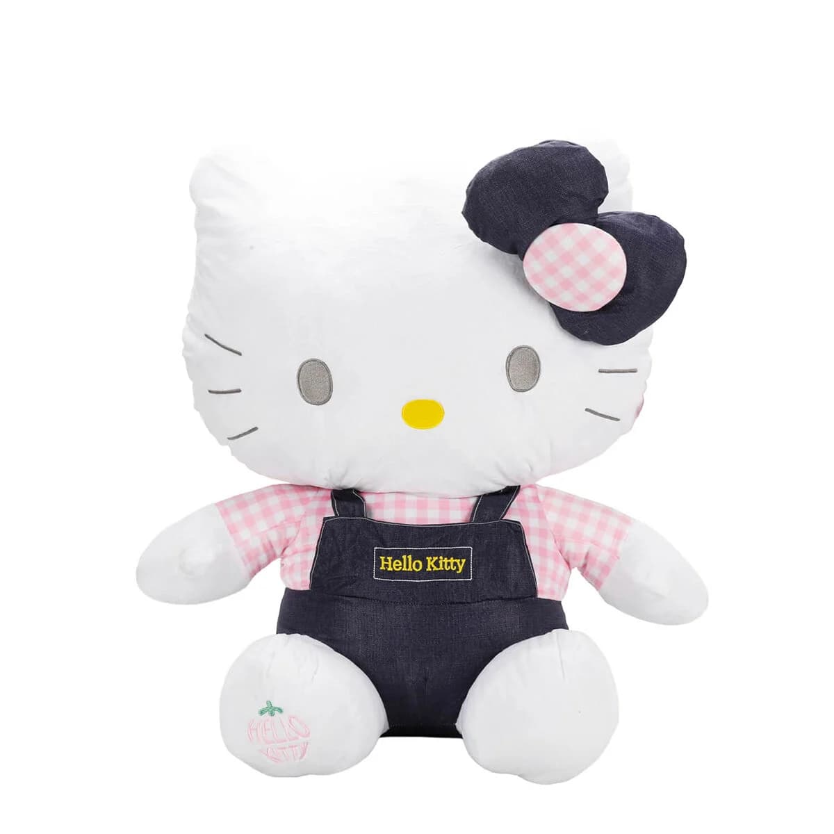Hello Kitty Fiyonklu Kot Tulumlu Peluş 70 cm