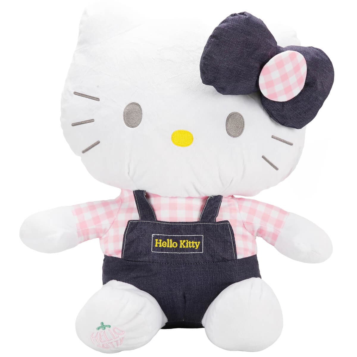 Hello Kitty Fiyonklu Kot Tulumlu Peluş 50 cm