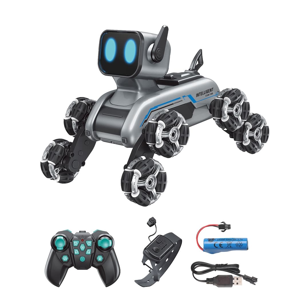 Bilekten Kontrollü Uzaktan Kumandalı 8 Teker Köpek Araba