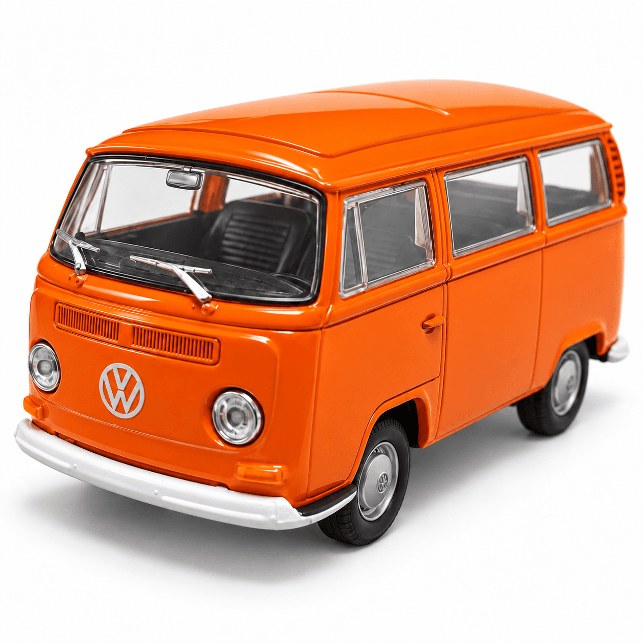 Welly 1:32 Volkswagen Bus T2 1972 Die-Cast Model Araç - Turuncu